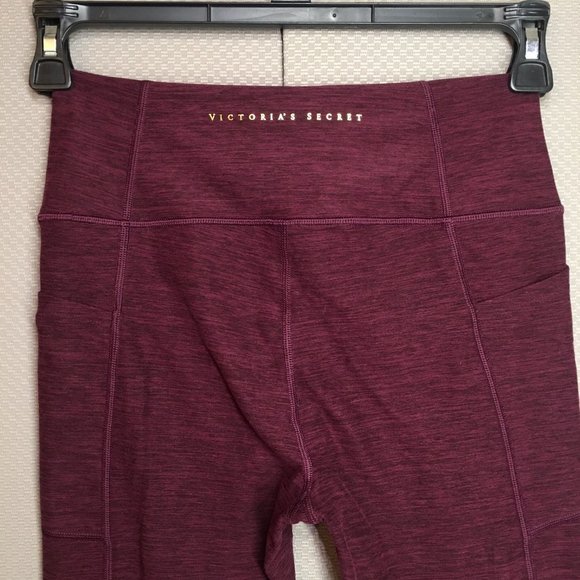 Victorias Secret Studio 7/8 Length Performance Pocket Tights Pants Yoga Size 8 - Picture 5 of 11